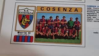 Serie C 197677 figurina panini formata da schierata e scudetto  Udinese Empoli Clodiasottomarina [upl. by Hgielrac]