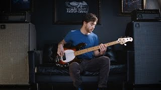 Ernie Ball Music Man StingRay Bass 26 quotOld Smoothiequot Joe Dart Grooves [upl. by Cave]