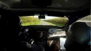 Onboard LefevereVanpoucke  BMW M3  Hemicuda Rally 2012 [upl. by Larkins120]