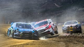 Day 2 Highlights Montalegre RX  FIA World RX 2016 [upl. by Kitchen697]