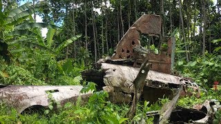 Admiral Yamamoto G4M1 Betty 2656 Bougainville Crash Site [upl. by Oiredised]