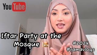 IFTAR AT THE MOSQUE dailyvlogs ramavlogs [upl. by Beyer566]