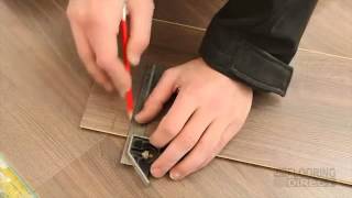 Laminate Flooring Drop Lock Click System Installation Guide [upl. by Htebezile]