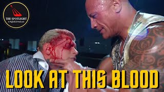 The Rock Bloodies Cody Rhodes McIntyre And CM Punk Shoot New AEW Contenders  Spotlight 328 [upl. by Aicatsue]