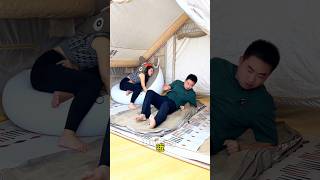 Foldable air bed 🛏️New Viral Gadgets Smart Appliances Kitchen Utensils Home Inventions [upl. by Lilybel]