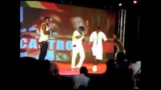 Adebayor amp Asamoah Gyan Dancing Live Azonto Cool Catche [upl. by Waterman]