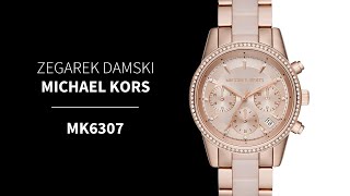 Zegarek Michael Kors MK6307  Zegarowniapl [upl. by Roma]