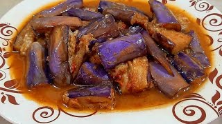 resep terong ungu  resep masakan sehari hari SimpleHomeCooking8 [upl. by Ransell]