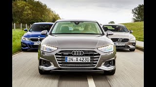 Audi A4 vs BMW 3 Series vs Volvo S60 [upl. by Merc546]