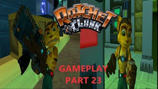 Ratchet amp Clank 100 RYNO amp Ultra Nanotech Gameplay part 23 [upl. by Neehcas120]