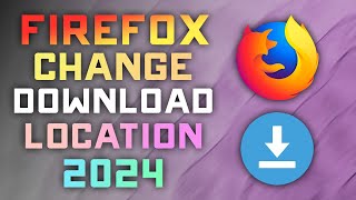 How to Change the Default Location of Firefox File Downloads  2024 User Guide [upl. by Barcot]