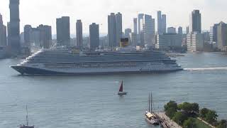 Carnival Venezia Leaving NYC 91424 [upl. by Saire]