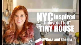 NYC Industrial Loftinspired OFFGRID Tiny House [upl. by Asirap]