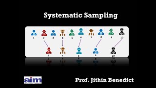 Systematic Sampling by Prof Jithin Benedict [upl. by Taima]