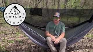 Backpacking Hammock Setup [upl. by Hesketh699]