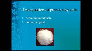 Ammonium sulphate precipitation of Protein [upl. by Obnukotalo]