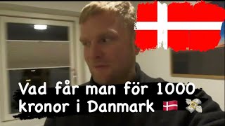 Vad får man för 1000 svenska kronor i Danmark 🇩🇰 [upl. by Asihtal417]