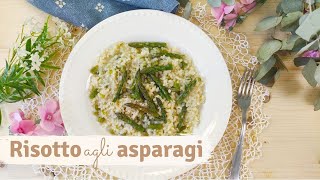 Risotto agli asparagi senza burro  Mantecatura perfetta [upl. by Liz]