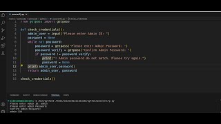 Admin Password Verify Tool In Python [upl. by Erastus]