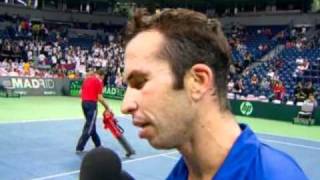 Davis Cup Interview Radek Stepanek [upl. by Nuahsyar826]