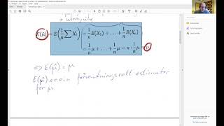 61 Estimering av gjennomsnitt og varians i normalfordeling [upl. by Elnar]