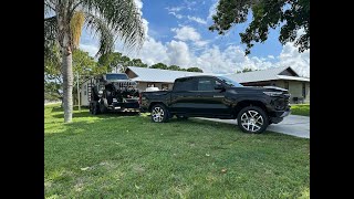 2023 Z71 colorado first tow [upl. by Noirred]