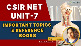 CSIR NET Life Science UNIT 7 Lecture  Animal Physiology  Important Topics amp Reference Books [upl. by Zitvaa]