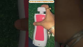 Wax in 10 Minutes with WAX ROLLER Machine 😱 Cheapest way for removing hair BoysGirls for Parties [upl. by Klepac355]