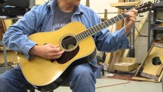 Dudenbostel 85 Torrefied Carpathian Spruce 14 fret D part 2 [upl. by Kimmie]