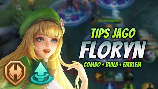 CARA MAIN FLORYN EMBLEM BARU  amp COMBO FLORYN  BUILD TERBARU 2023   FLORYN ROAMER GAMEPLAY [upl. by Pembroke]