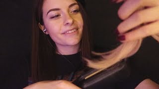 ASMR FRANCAIS ⚪️ JE MOCCUPE DE TES CHEVEUX 😌 coloration lissage [upl. by Gnal]