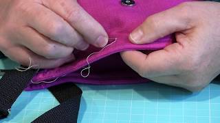 Making and Setting a Quilters Knot [upl. by Kaenel]