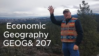 Dr Mac at SFCC Economic Geography Promo [upl. by Enaed]