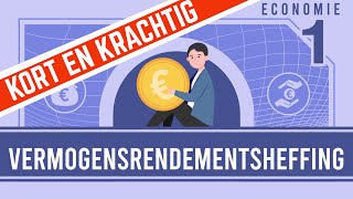 ECONOMIE KORT amp KRACHTIG vermogensrendementsheffing [upl. by Birchard]