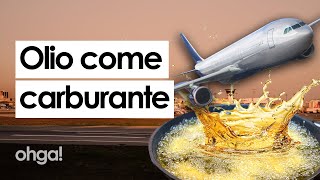 Come fa un aereo a volare con lolio da cucina al posto del carburante [upl. by Rubinstein975]