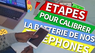 ASTUCE POUR CALIBRER LA BATTERIE DE SON TELEPHONE  AMAZING PHONE [upl. by Nnairol]