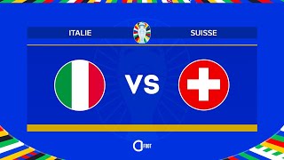 SUISSE VS ITALIE  UEFA EURO 2024  SWITZERLAND VS ITALY  ROUND OF 16  8ÈME DE FINALE [upl. by Noy306]