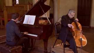 Bach  quotAriosoquot fron cantata 156 HD  Walz and Durkovic [upl. by Abibah]