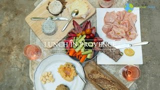 Gourmet Cycling Travel  Lunch In Provence [upl. by Pentheas]