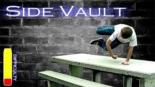 How to SIDE VAULT  Parkour Tutorial [upl. by Licastro]