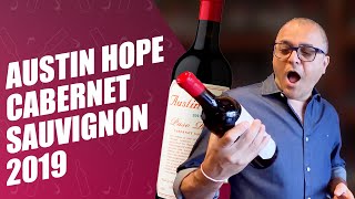 Austin Hope Cabernet Sauvignon 2019  Is it worth the hype  Wine Review [upl. by Athey]