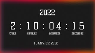 LIVE NOUVEL AN 2022  COMPTE À REBOURS EN DIRECT  musique [upl. by Uno505]