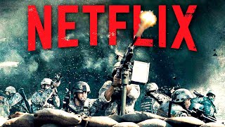 Top 10 Military WAR Movies on Netflix Right Now in 2024 [upl. by Nevak]