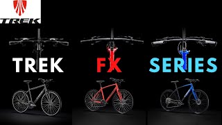 Trek FX Series 2023  FX 1 vs FX 1 Disc vs FX 2 Disc vs FX 3 Disc [upl. by Cozmo907]