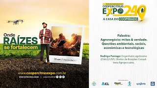 Palestra Agronegócio mitos amp verdade Questões ambientais sociais econômicas e tecnológicas [upl. by Guntar868]