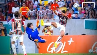 Spectacular bicycle kick  Moreno [upl. by Yedoc]