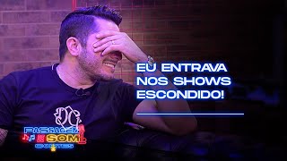 CORTE Eu entrava escondido nos shows  Passagem de Som  Jonas Esticado SUA MÚSICA [upl. by Elke]