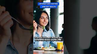 Intermittent fasting and gut health healthylifestyle diet circadianrhythms guthealth fasting [upl. by Selima]