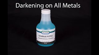 Darkening on all metals [upl. by Rento]