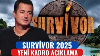 Survivor All Star 2025 Acun Ilıcalı Yeni Kadro Şekillenmeye Başlayacak [upl. by Nonaihr873]